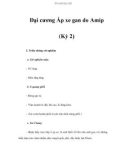 Đại cương Áp xe gan do Amip (Kỳ 2)