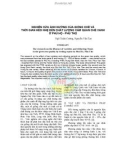 NGHIÊN CỨU ẢNH HƯỞNG CỦA GIỐNG CHÈ VÀ THỜI GIAN HÉO NHẸ ĐẾN CHẤT LƯỢNG CẢM QUAN CHÈ XANH Ở PHÚ HỘ - PHÚ THỌ