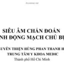 SIÊU ÂM CHẨN ĐOÁN về PHÌNH ĐỘNG MẠCH CHỦ BỤNG