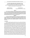 Báo cáo nghiên cứu khoa học: VẤN ĐỀ XÃ HỘI TRONG PHÁT TRIỂN BỀN VỮNG SẢN XUẤT NÔNG SẢN XUẤT KHẨU Ở TÂY NGUYÊN