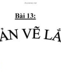 Bài giảng Công nghệ 8 bài 13: Bản vẽ lắp