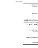 Luận văn: NGHIÊN CỨU SỬ DỤNG CHỐNG SÉT VAN TRÊN ĐƯỜNG DÂY CAO ÁP ĐỂ GIẢM SUẤT CẮT DO QUÁ ĐIỆN ÁP KHÍ QUYỂN