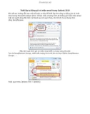 Thiết lập tự động gửi và nhận email trong Outlook 2010