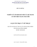 Luận văn Thạc sĩ Kỹ thuật: Nghiên cứu ổn định đàn hồi của hệ thanh có tiết diện ngang thay đổi