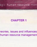 Lesson about Strategic Human Resourse Management - Chap 01