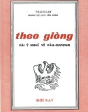 Văn học Theo giòng (Vài ý nghĩ về văn chương): Phần 1