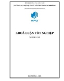 Khóa luận tốt nghiệp: Pháp luật về trách nhiệm bồi thường thiệt hại do vi phạm hợp đồng thương mại