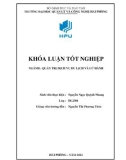 Khóa luận tốt nghiệp: Thực trạng và giải pháp nâng cao chất lượng dịch vụ của nhà hàng Sao Mai - Hải Đăng Plaza