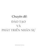 Chuyên đề Đào tạo và Phát triển nhân sự tại Đại học Kinh tế Quốc dân