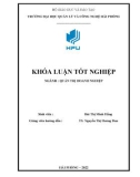 Khóa luận tốt nghiệp: Chính sách đãi ngộ nhân sự của Công ty TNHH Một thành viên Khai thác Công trình Thủy lợi An Hải