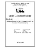 Khóa luận tốt nghiệp: Hoàn thiện hoạt động thanh toán quốc tế tại công ty UNIMEX Hà Nội