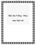 Hội chợ Viềng - Mua may bán rủi