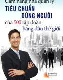 tiêu chuẩn dùng người của 500 tập đoàn hàng đầu thế giới: phần 1 - nxb văn hóa thông tin