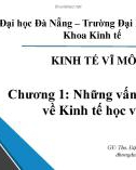 Bài giảng Kinh tế vĩ mô: Chương 1 - ThS. Đặng Thị Hồng Dân