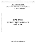 Giáo trình Quản lý thu ngân sách nhà nước: Phần 1 - PGS. TS Hoàng Thị Thuý Nguyệt