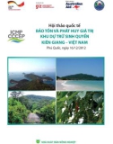 hội thảo quốc tế bảo tồn và phát huy giá trị khu dự trữ sinh quyển kiên giang - việt nam - nxb nông nghiệp