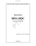 Bài giảng Hóa học