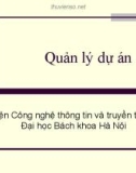 Bài giảng Quản lý dự án - Bài 1: Giới thiệu