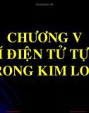 Bài giảng Vật lý chất rắn: Chương 5 - TS. Lê Văn Thăng