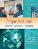 organizations - behavior, structure, processes (14th edition): part 1