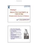 Chương V PHẢN ỨNG TẠO PHỨC & CHUẨN ĐỘ (Complexometric Reactions & Titrations)