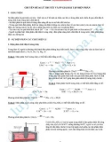 Ôn thi đại học môn Hóa học - Chuyên đề 16: Lý thuyết và phương pháp giải bài tập điện phân