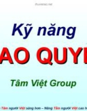 Bài giảng Kỹ năng giao quyền (Tâm Việt)