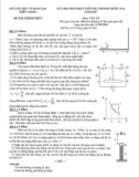 Đề thi chọn đội tuyển dự thi HSG Quốc gia năm 2017 môn Vật lí - Sở GD&ĐT Kiên Giang (Đề số 1)