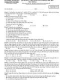 Đề thi khảo sát chất lượng THPT quốc gia có đáp án môn: Sinh học - Mã đề thi 573 (Năm học 2014-2015)