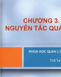 Khoa học quản lý đại cương (ThS Tạ Thị Bích Ngọc) - Chương 3