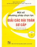 Các bài toán Vật lý sơ cấp và một số phương pháp chọn lọc giải (Tập 3) (In lần thứ tư): Phần 1