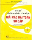 Các bài toán Vật lý sơ cấp và một số phương pháp chọn lọc giải (Tập 3) (In lần thứ II): Phần 1