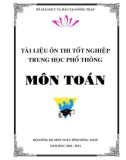 Tài liệu ôn thi Tốt nghiệp THPT Toán 12 - Sở GD&ĐT Đồng Tháp