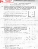 Tuyển tập đề thi tuyển sinh lớp 10 hệ THPT Chuyên môn vật lý