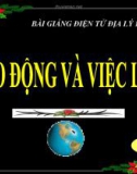 Bài giảng Địa lý 12 bài 17: Lao động và việc làm