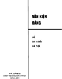 Ebook Văn kiện Đảng về An ninh xã hội: Phần 1