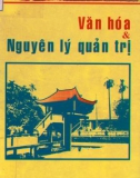 Tìm hiểu về văn hóa và nguyên lý quản trị: Phần 1