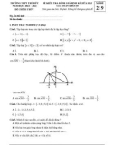 Đề kiểm tra giữa học kì 1 môn Toán lớp 10 năm 2022-2023 có đáp án - Trường THPT Thủ Đức (Mã đề 219)