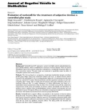 Báo cáo khoa hoc: Evaluation of vardenafil for the treatment of subjective tinnitus: a controlled pilot study