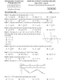 Đề kiểm tra học kì 1 môn Toán lớp 12 năm 2022-2023 - Sở GD&ĐT Quảng Ngãi (Mã đề 108)