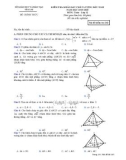 Đề thi KSCL đầu năm môn Toán 12 năm 2019-2020 - Sở GD&ĐT Gia Lai