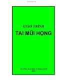 Giáo trình Tai mũi họng: Phần 1 - ĐH Y khoa Huế