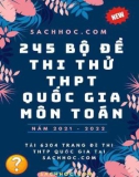 245 bộ đề thi thử THPT Quốc gia môn Toán năm 2020-2021 (Có đáp án) - Phần 2