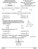 Đề thi thử THPT QG môn Toán năm 2021-2022 - Trường ĐH QG Hà Nội (Mã đề 102)