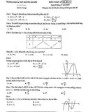 Đề kiểm tra định kỳ môn Toán 12 năm 2019-2020 - Trường THCS&THPT Nguyễn Khuyến