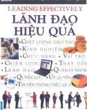 Lãnh đạo hiệu quả - Cẩm nang quản lý hiệu quả