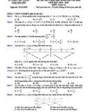 Đề thi thử chọn HSG môn Toán 12 năm 2018-2019 có đáp án - Sở GD&ĐT Bắc Giang - Cụm Tân Yên