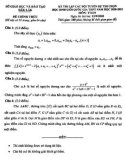 Đề thi chọn đội tuyển HSG dự thi quốc gia môn Toán 12 năm 2020-2021 - Sở GD&ĐT Đắk Lắk (Ngày thi thứ hai)