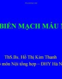 Bài giảng Tai biến mạch máu não - ThS.BS. Hồ Thị Kim Thanh