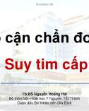 Bài giảng Tiếp cận chẩn đoán Suy tim cấp - TS.BS. Nguyễn Hoàng Hải